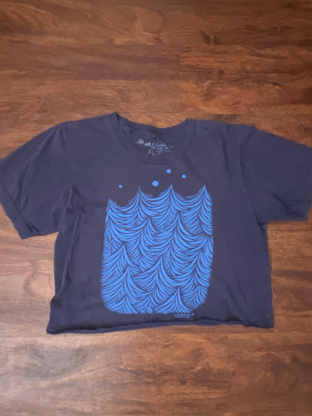 Vintage Cropped Graphic Tee!!